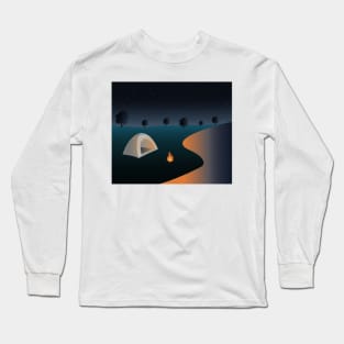 Camping under the stars Long Sleeve T-Shirt